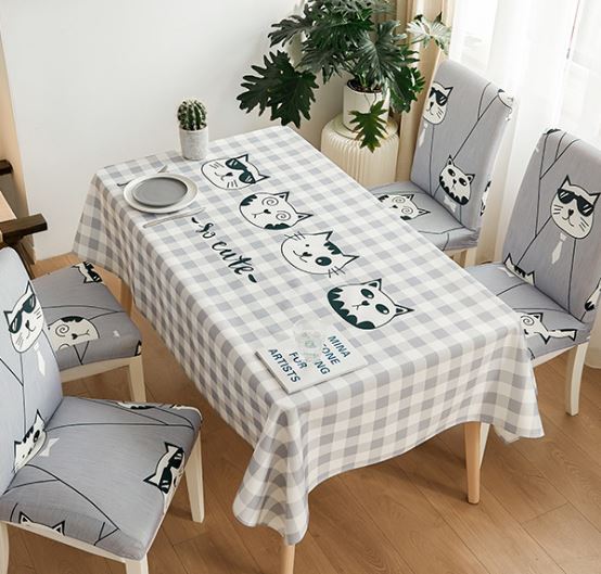 fashionable Cotton Tablecloth Cover