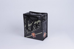 Laminated cooler bag with logo Laminated cooler bag with logo