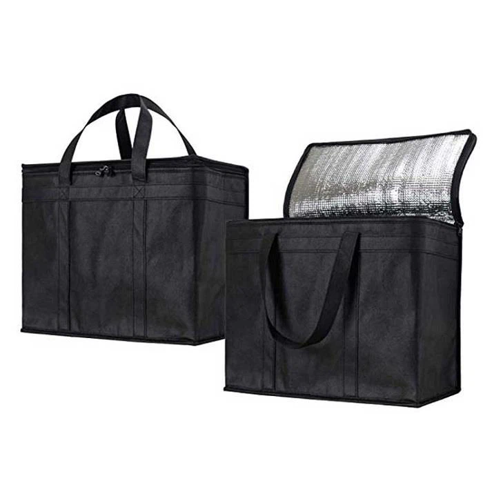 90g Non Woven Aluminum Foil Cooler Bag for Food with Custom Logo