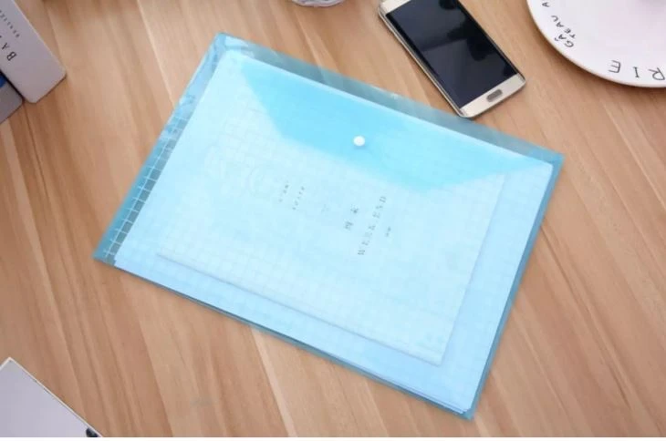 Plastic File Pocket Folder