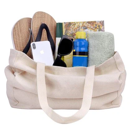 Wholesale Embroidery Baseball Tote Bag Monogram Canvas Handbag Blanks Casual Baseball Shoulder Bag