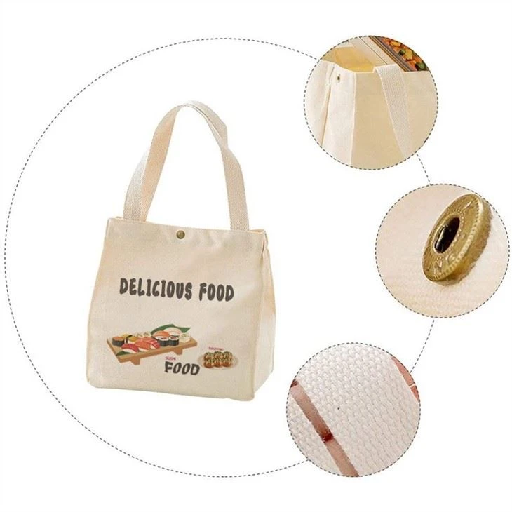 Reusable Large Canvas Tote Bag