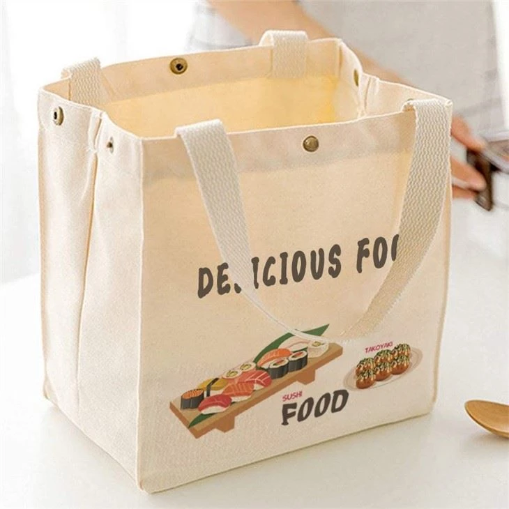Reusable Large Canvas Tote Bag